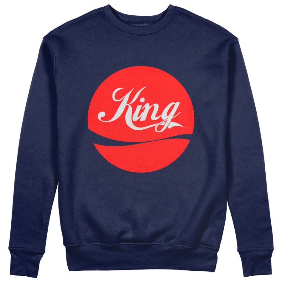 Felpa uomo personalizzabile con nome king cola Love