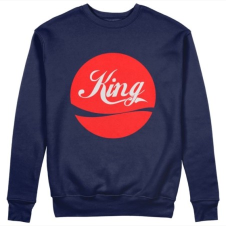 Felpa uomo personalizzabile con nome king cola Love