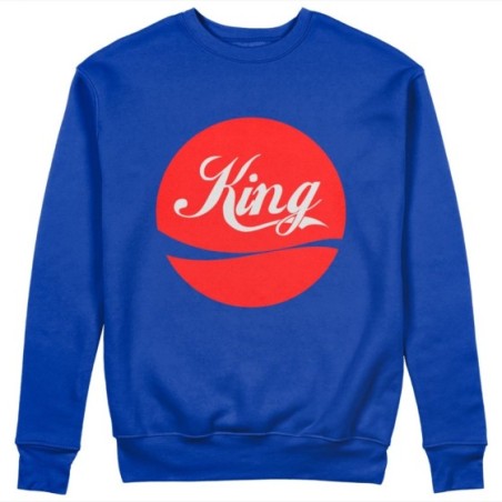 Felpa uomo personalizzabile con nome king cola Love
