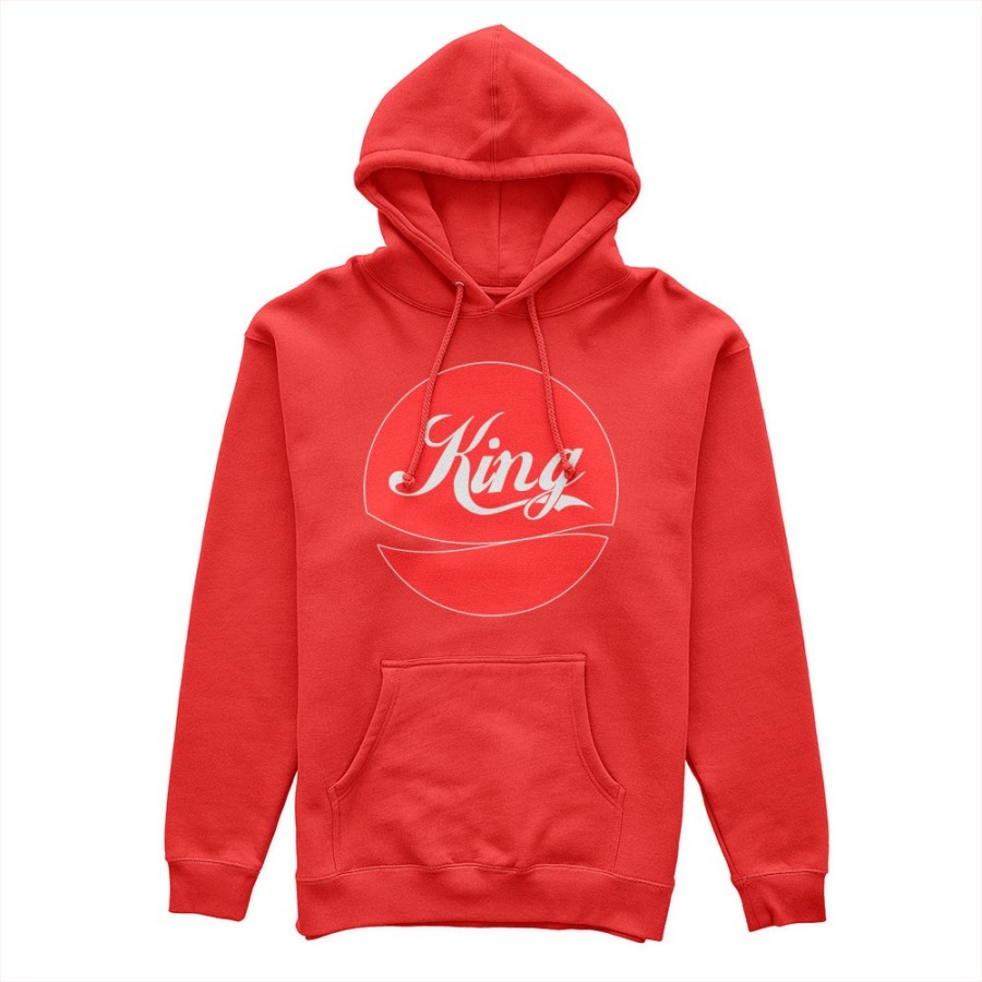 Felpa uomo personalizzabile con nome king cola Love