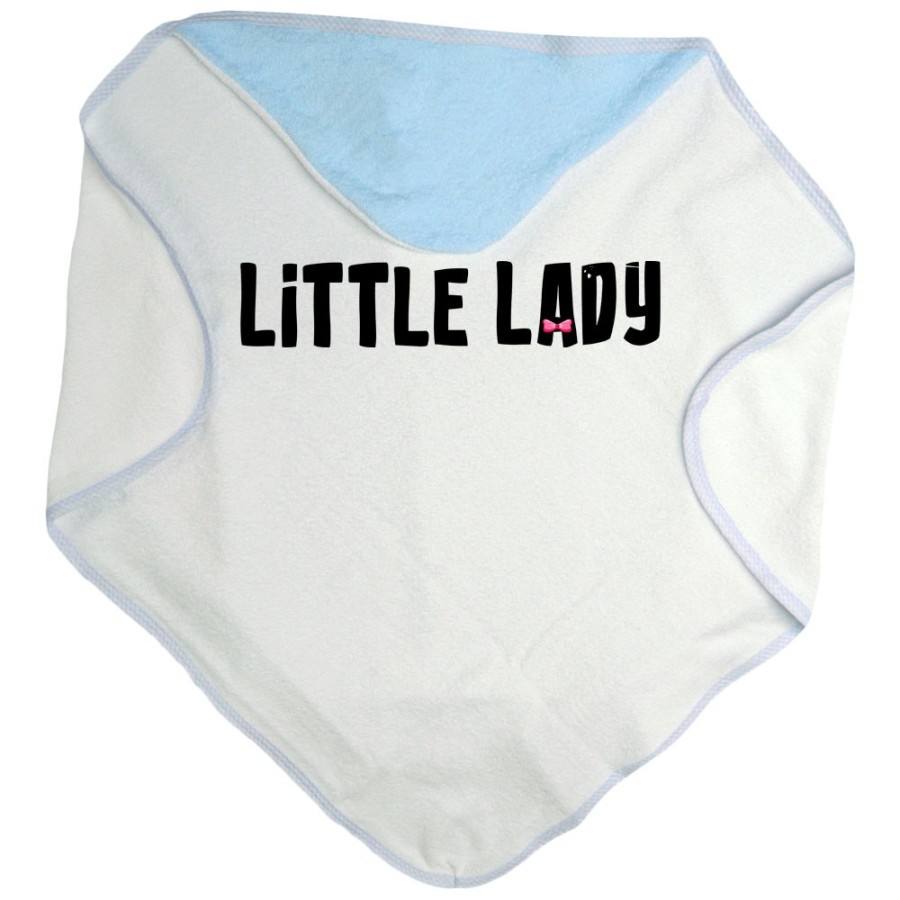 Accappatoio neonato little lady little man Per la famiglia