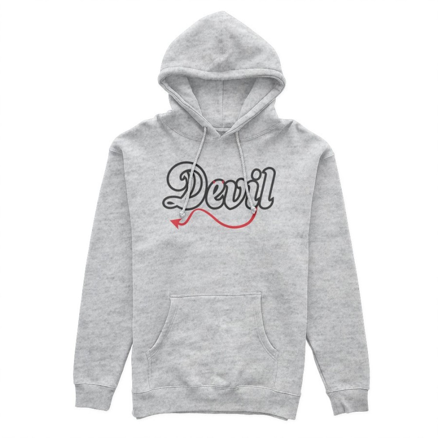 Felpa uomo personalizzabile con nome devil Love