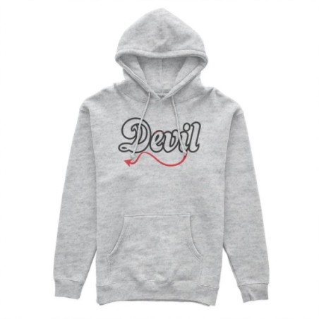 Felpa uomo personalizzabile con nome devil Love