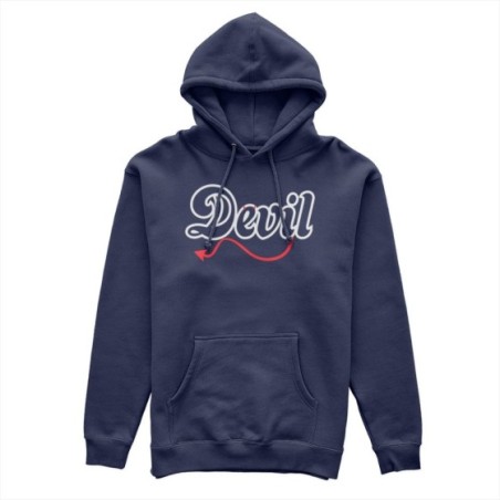 Felpa uomo personalizzabile con nome devil Love