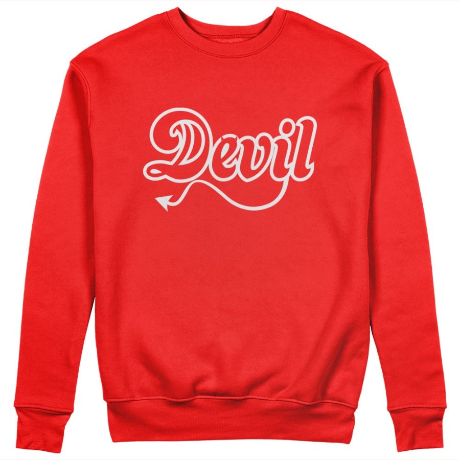 Felpa uomo personalizzabile con nome devil Love