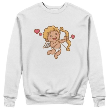 Felpa uomo personalizzabile con nome cupido Love