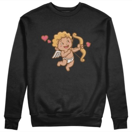 Felpa uomo personalizzabile con nome cupido Love