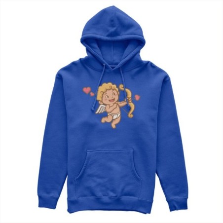 Felpa uomo personalizzabile con nome cupido Love