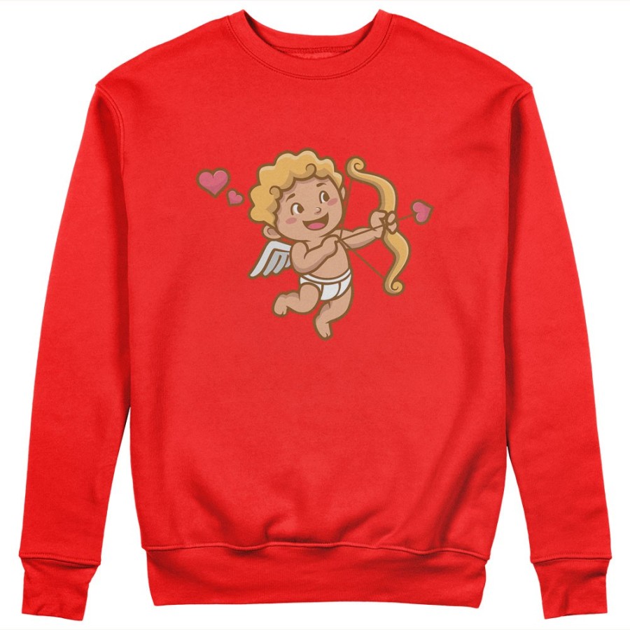 Felpa uomo personalizzabile con nome cupido Love