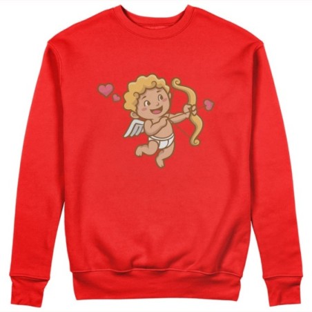 Felpa uomo personalizzabile con nome cupido Love