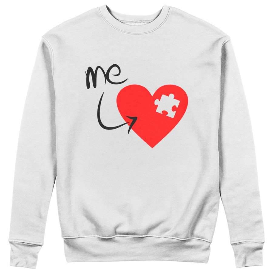 Felpa uomo personalizzabile con nome u're my piece Love