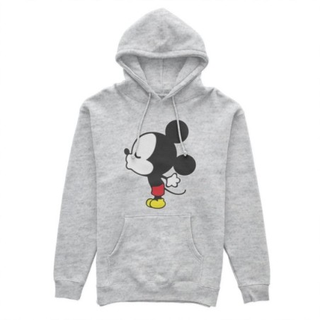 Felpa uomo personalizzabile con nome bacio di topolino Love