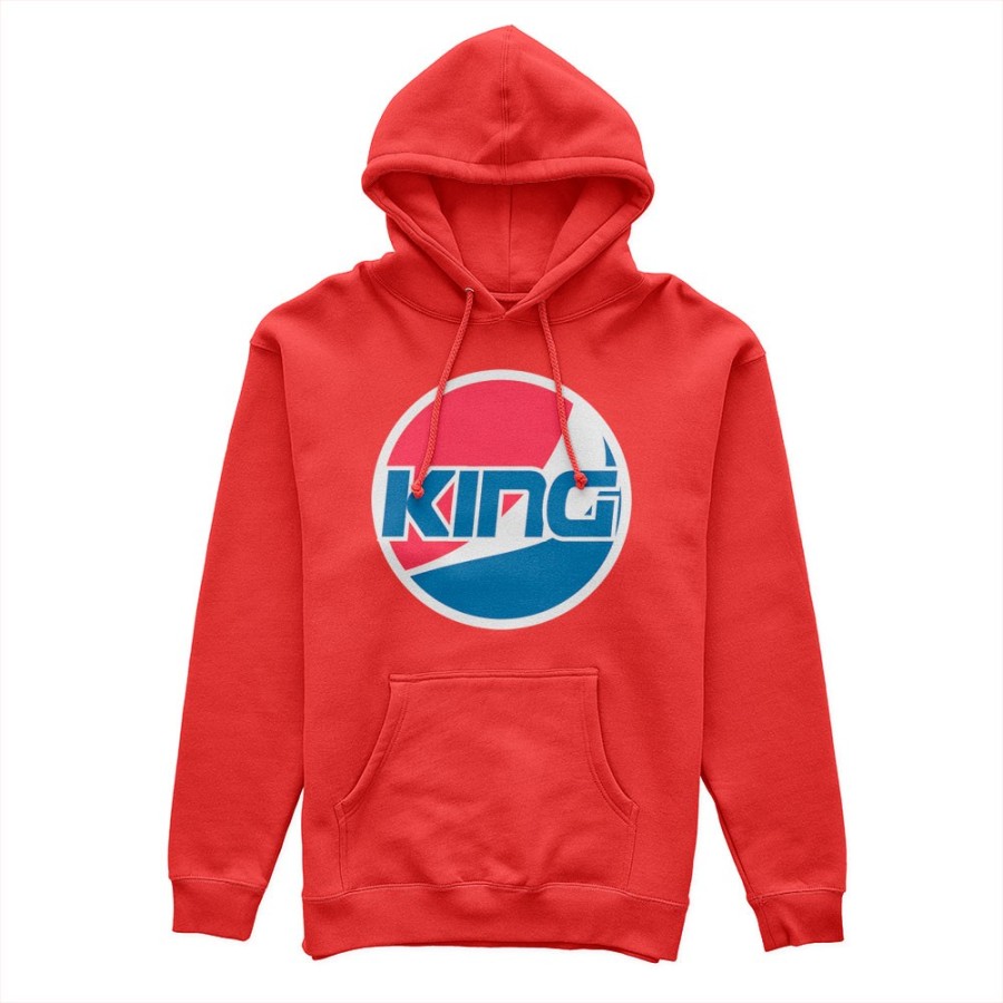 Felpa uomo personalizzabile con nome king pepsi Love
