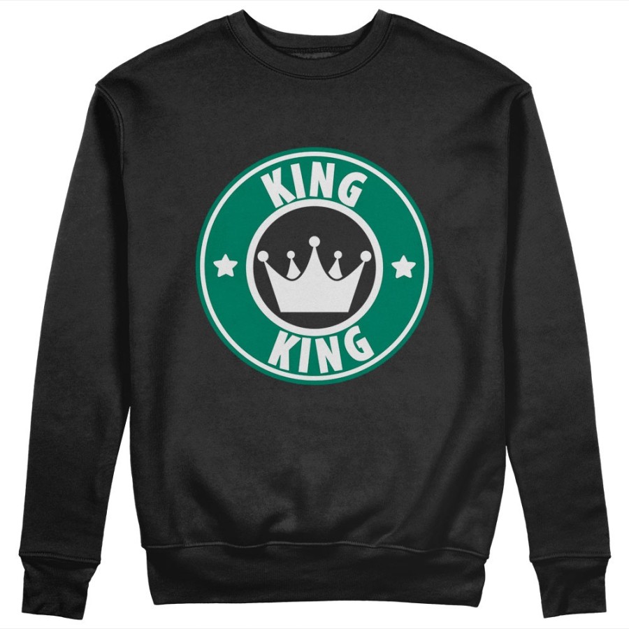 Felpa uomo personalizzabile con nome king starb Love