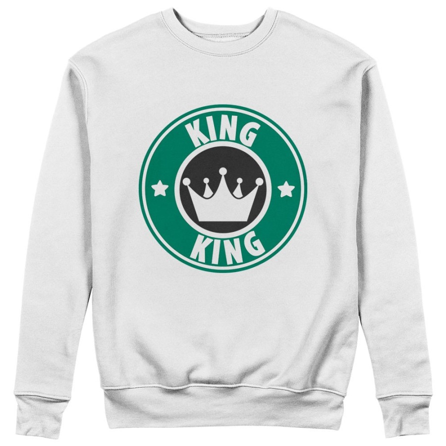 Felpa uomo personalizzabile con nome king starb Love
