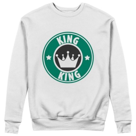 Felpa uomo personalizzabile con nome king starb Love