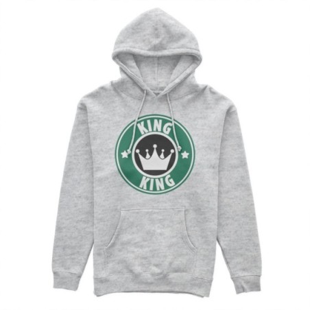 Felpa uomo personalizzabile con nome king starb Love