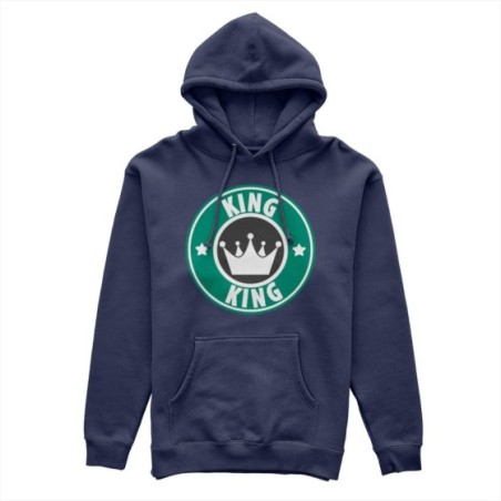 Felpa uomo personalizzabile con nome king starb Love