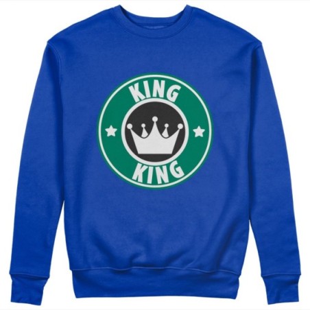 Felpa uomo personalizzabile con nome king starb Love