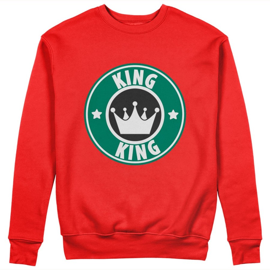 Felpa uomo personalizzabile con nome king starb Love