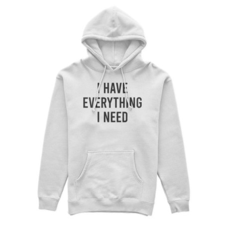 Felpa uomo personalizzabile con nome i have everything i...