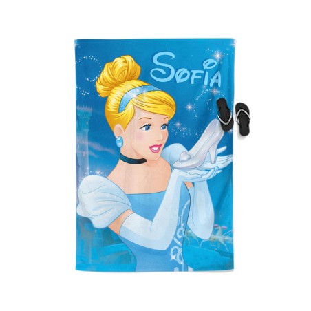 Telo mare personalizzato con nome cenerentola