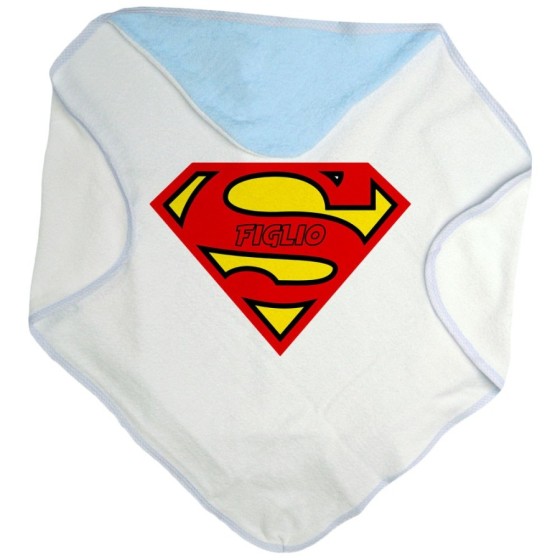 Accappatoio neonato super figlio super figlia Per la famiglia
