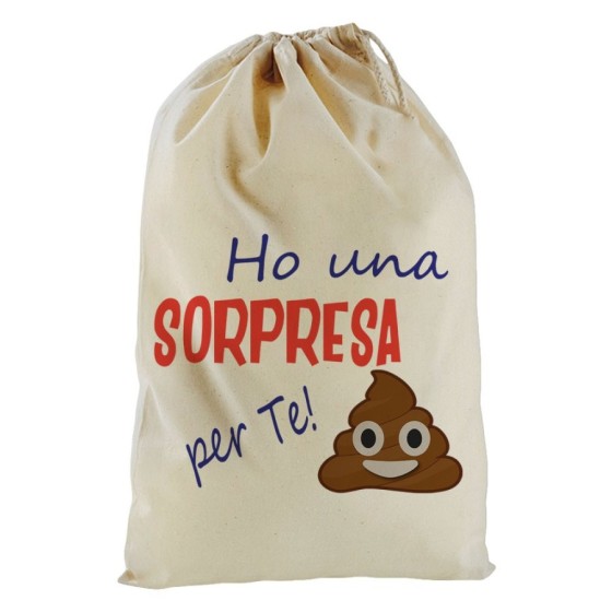 Sacchetto nascita bimbo ho una sorpresa per te Divertenti