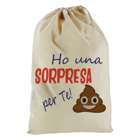 Sacchetto nascita bimbo ho una sorpresa per te