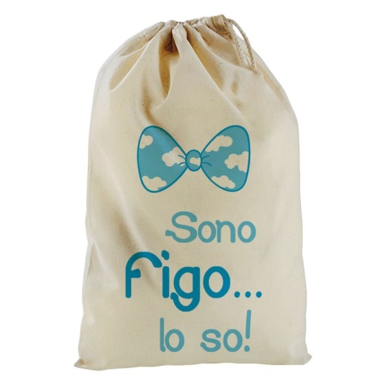 Sacchetto nascita bimbo sono figo lo so Divertenti