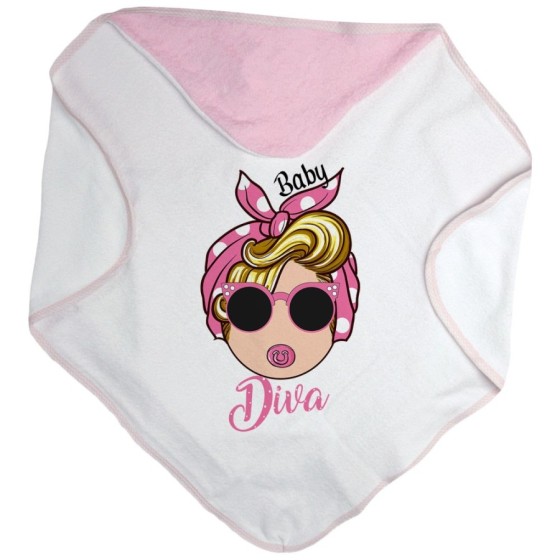 Accappatoio neonata baby diva marilyn Per la famiglia