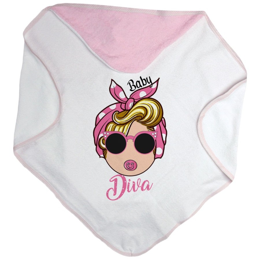 Accappatoio neonata baby diva marilyn Per la famiglia
