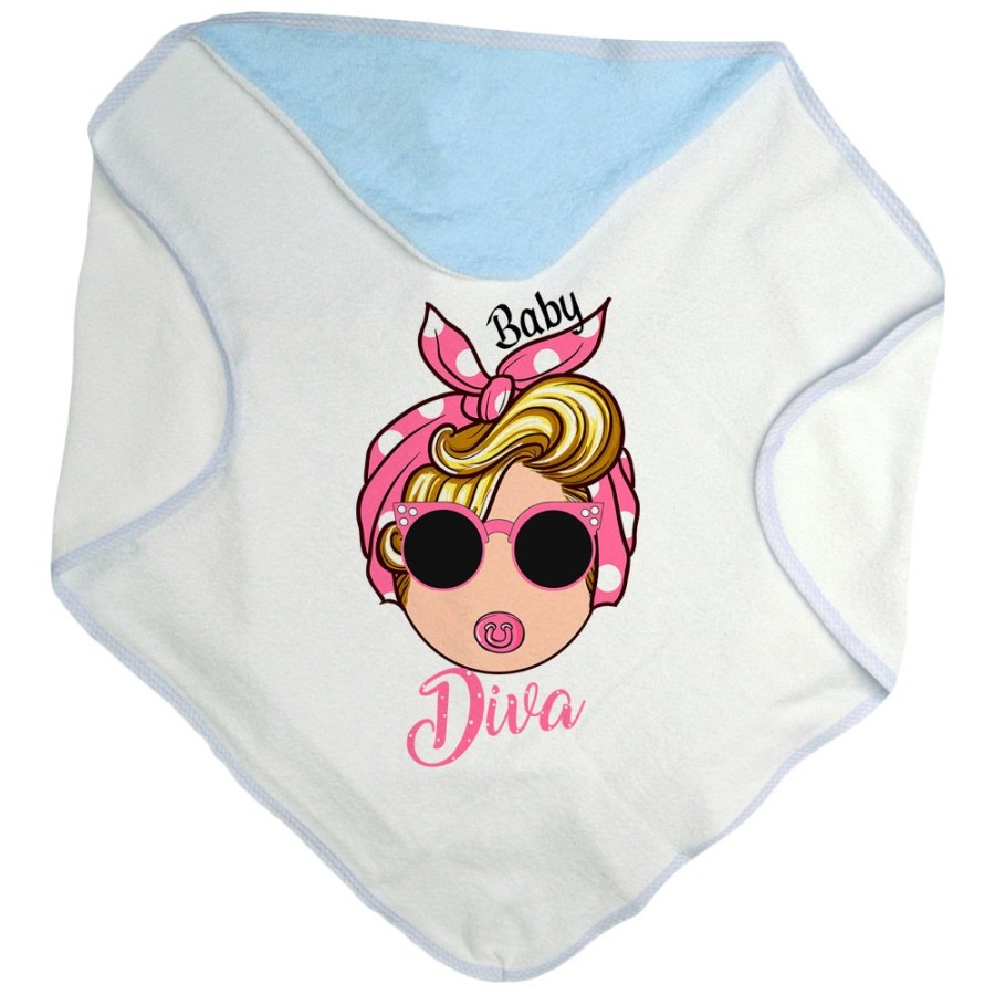Accappatoio neonata baby diva marilyn Per la famiglia