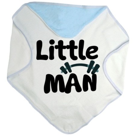 Accappatoio neonato little man little lady Per la famiglia