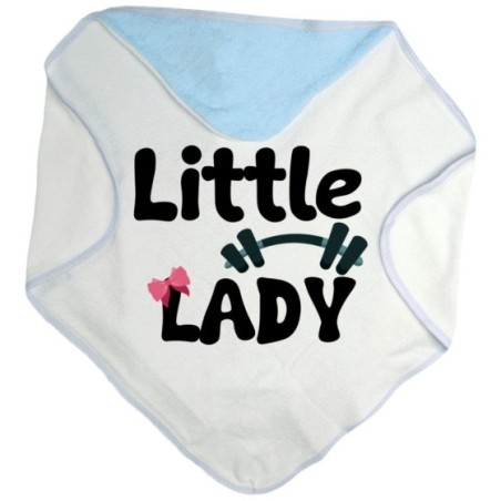 Accappatoio neonato little man little lady Per la famiglia