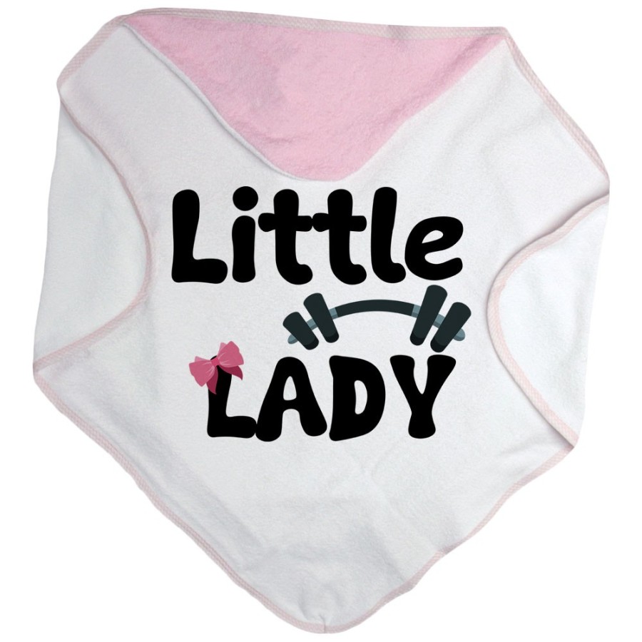 Accappatoio neonato little man little lady Per la famiglia