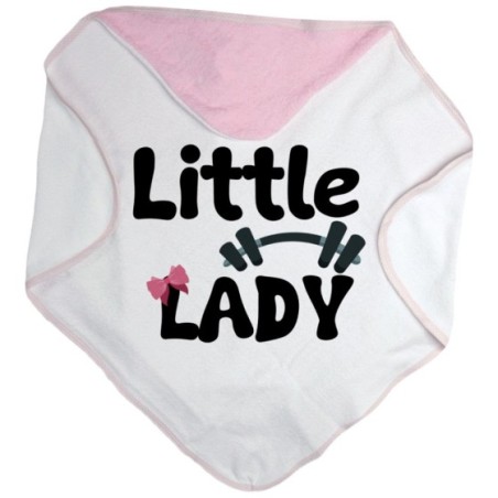 Accappatoio neonato little man little lady Per la famiglia