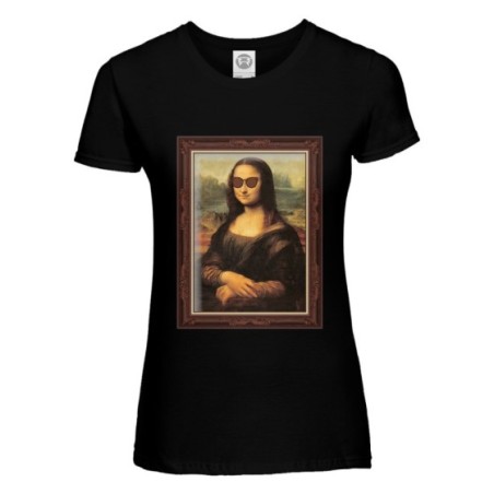 T-shirt donna la gioconda Arte