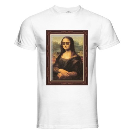 T-shirt uomo la gioconda Arte