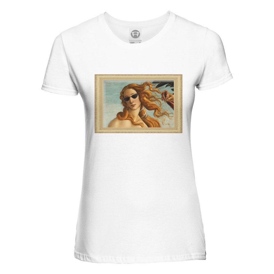 T-shirt donna la venere di botticelli Arte