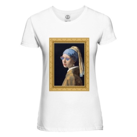 Maglia donna la ragazza col turbante Arte
