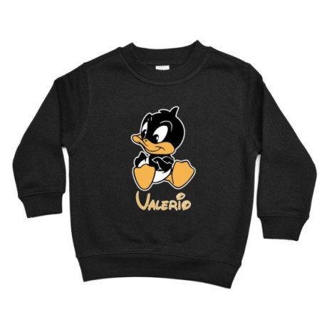 Felpa bambino personalizzata con nome baby duffy Cartoon