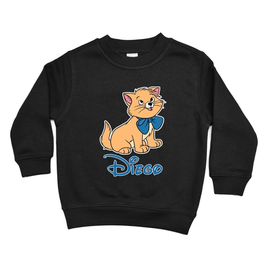 Felpa bambino personalizzata con nome matisse Cartoon