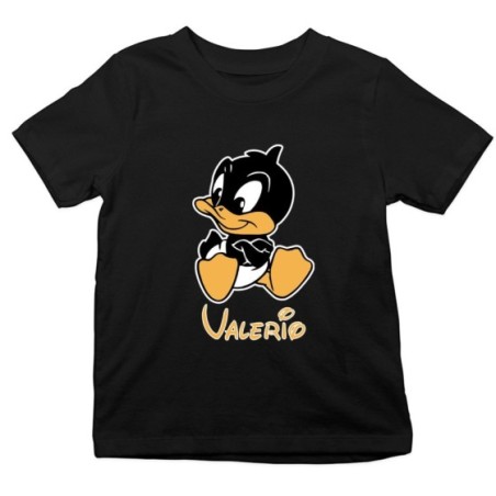 T-shirt bambino personalizzata con nome baby duffy Cartoon