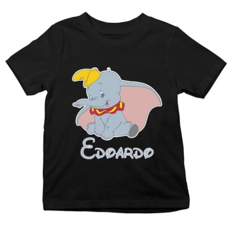 T-shirt bambino personalizzata con nome dumbo