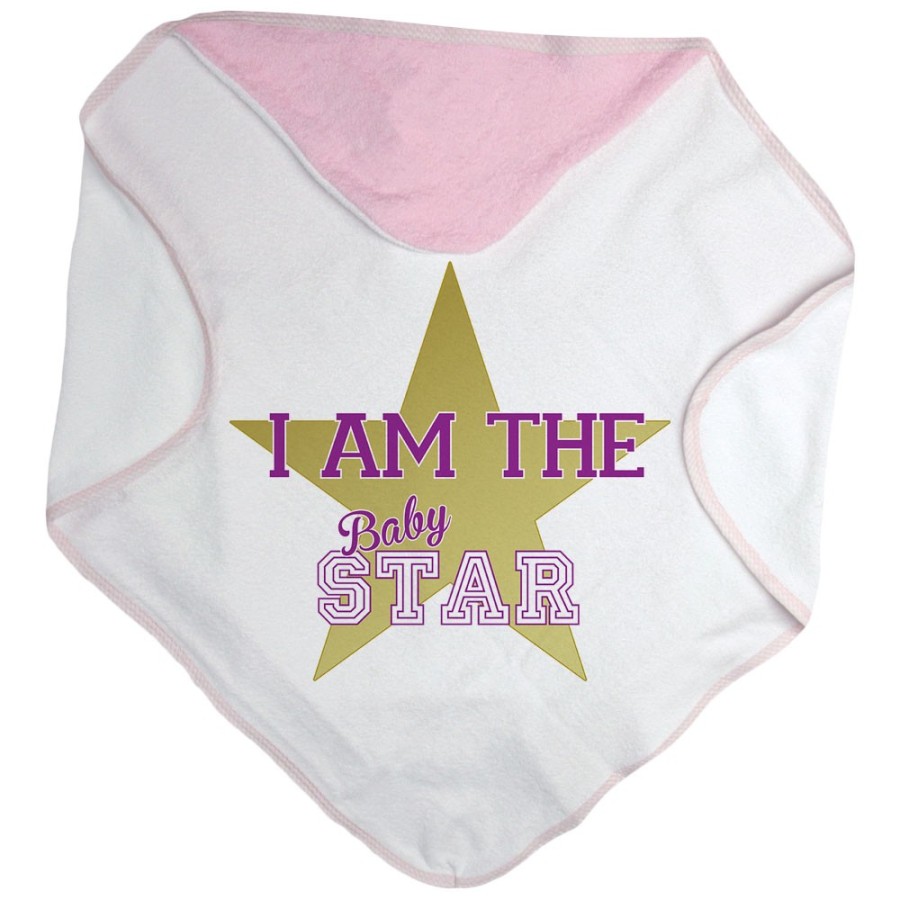 Accappatoio neonata i am the baby star Per la famiglia