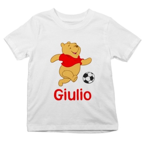T-shirt bambino personalizzata con nome winnie con il...