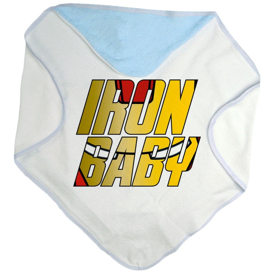 Accappatoio neonato iron baby sign Per la famiglia