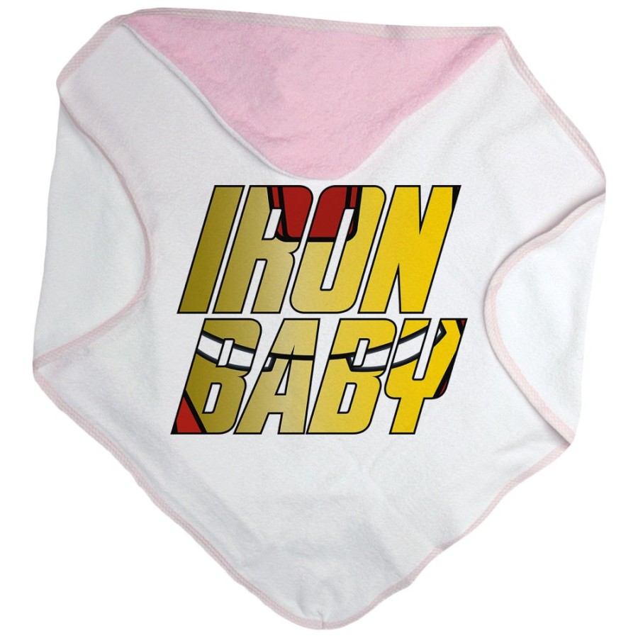 Accappatoio neonato iron baby sign Per la famiglia