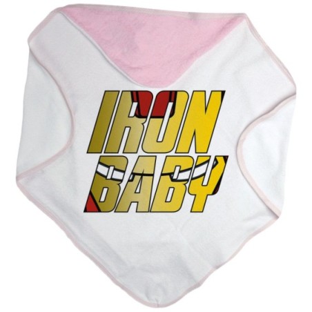 Accappatoio neonato iron baby sign Per la famiglia